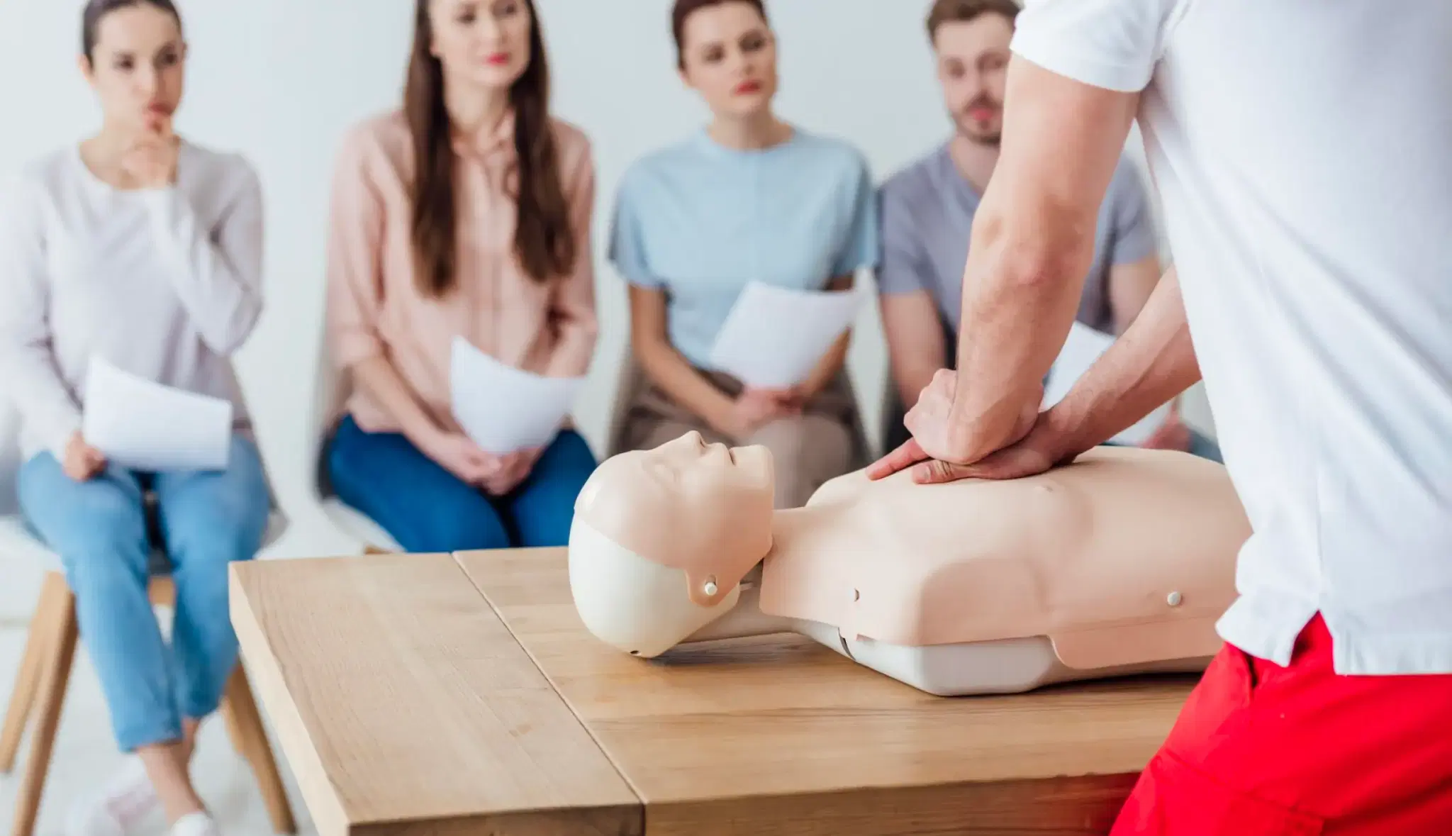 On site first aid training: HLTAID009: Cardiopulmonary Resuscitation (CPR)